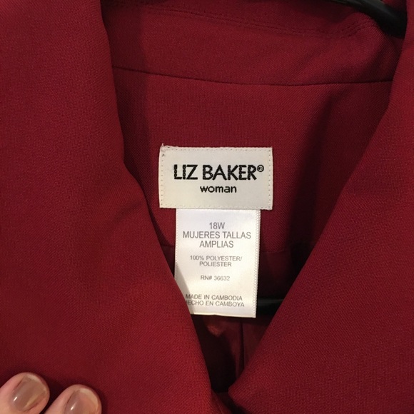 Red blazer - Picture 2 of 3